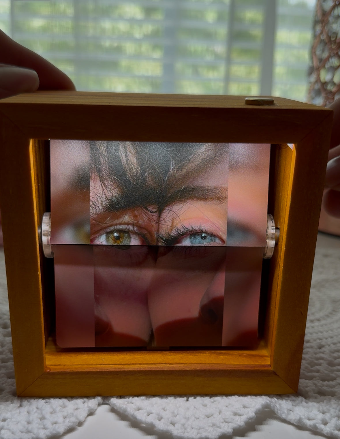 Custom Photo Crank Box