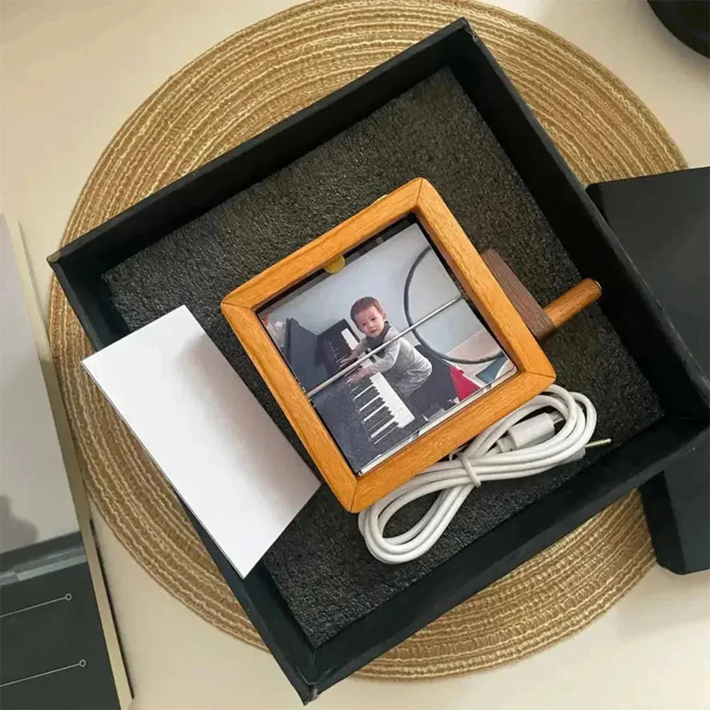 Custom Photo Crank Box