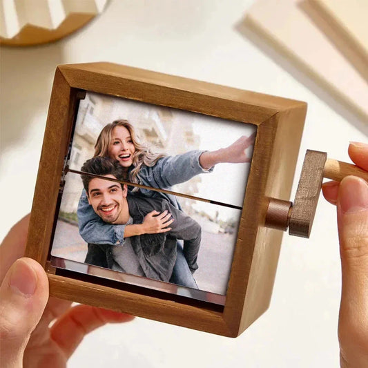 Custom Photo Crank Box